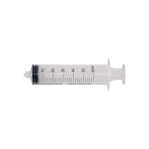 SERINGA S/AGULHA LUER-LOCK 60ML - DESCARPACK