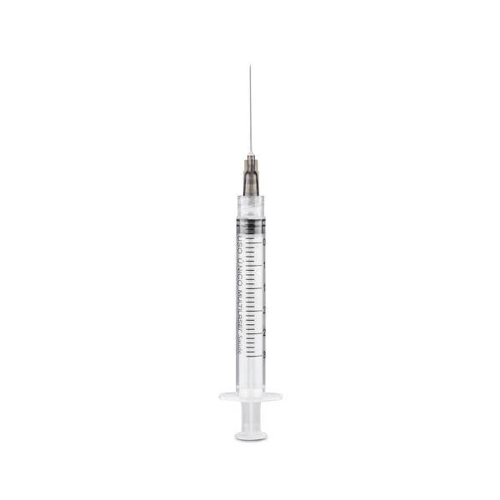 Seringa Luer Lock Multilaser 3ml e Agulha Fixa Hc443 - 1 Unidade