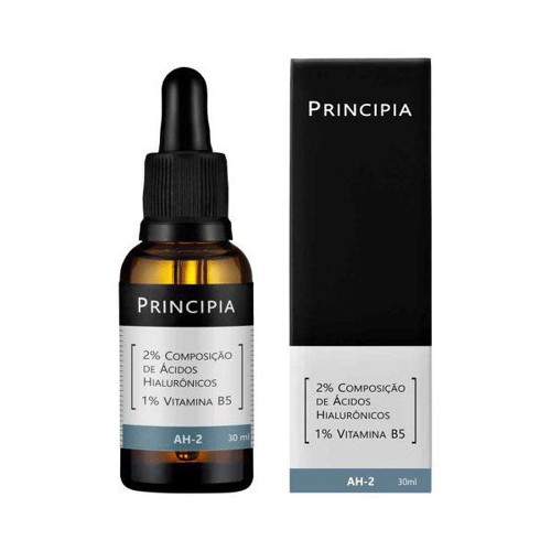 Sérum 2% Ácidos Hialurônicos + Vitamina B5 Principia Skincare Ah2 Hidratante Antissinais Com 30Ml