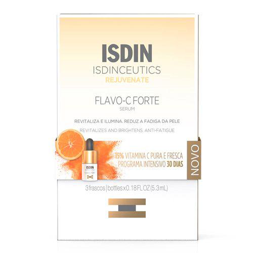Imagem do produto Sérum Facial Isdinceutics Flavo-C Forte 3 Ampolas Com 5,3Ml
