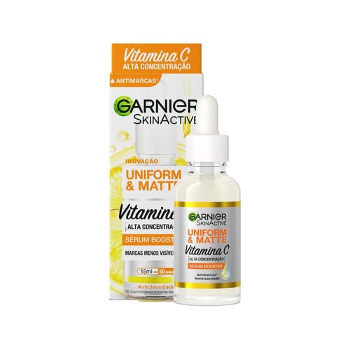 Sérum Facial Antimarcas Garnier Uniform&Matte Vitamina C 15Ml 15Ml