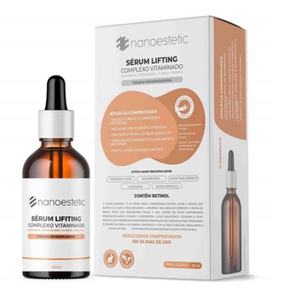 Imagem do produto Serum Facial Lifting Anti Idade Nanoestetic Reduçao De Rugas