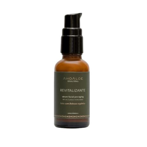 Sérum Facial Natural Revitalizante Proaging Com Ácido Hialurônico 30Ml Ahoaloe