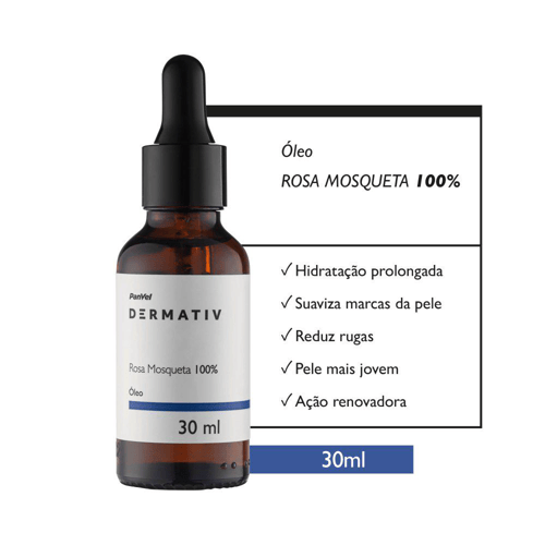 Imagem do produto Serum Oleo 100% Rosa Mosqueta Panvel Dermativ 30Ml