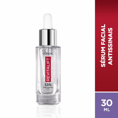Imagem do produto Sérum Preenchedor Antiidade Facial L'oréal Paris Revitalift Hialurônico Com 30Ml 30Ml