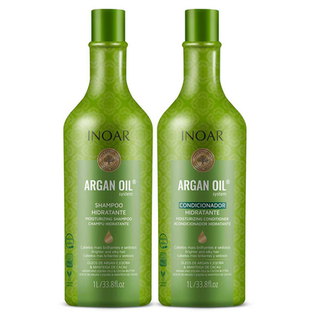 Imagem do produto Kit Shampoo + Condicionador Argan Oil System Inoar 1 Litro