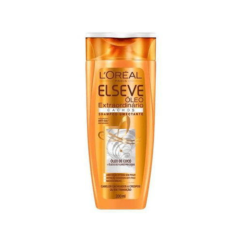 Shampoo Elseve Óleo Extraordinário Cachos 200Ml