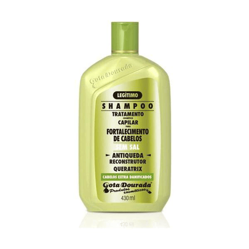 Imagem do produto Shampoo Gota Dourada Fortalecimento De Cabelos Antiqueda 430Ml