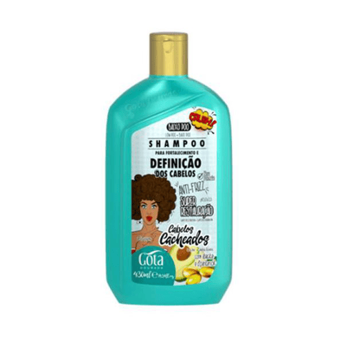 Imagem do produto Shampoo Gota Dourada Tratamento Para Fortalecimento E Definição 430Ml
