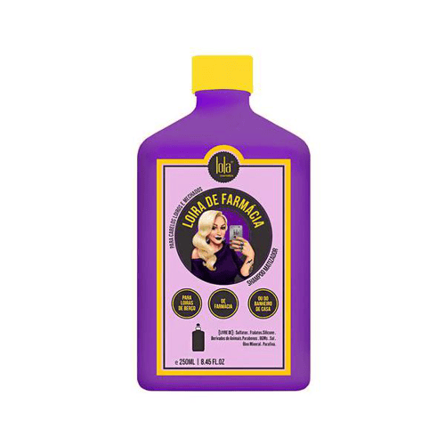 Imagem do produto Shampoo Matizador Lola Loira De Farmácia 250Ml