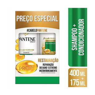 Sh.pantene Restauraçao 400Ml +Cond 175Ml