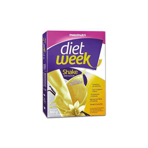 Shake Diet Week Sabor Baunilha 360G