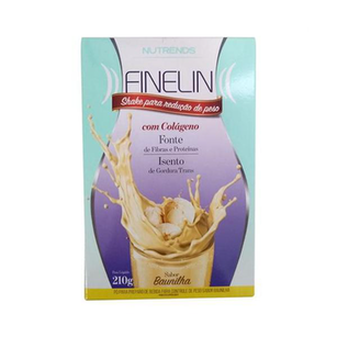 Imagem do produto Shake Finelin Sabor Baunilha 210Gr