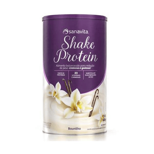 Shake Protein Sanavita Baunilha 450G