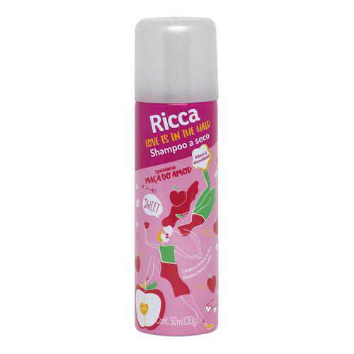 Imagem do produto Shampoo A Seco Ricca Maçã Do Amor 50Ml 50Ml