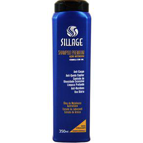 Shampoo Ação Intensiva Sillage Com 350Ml