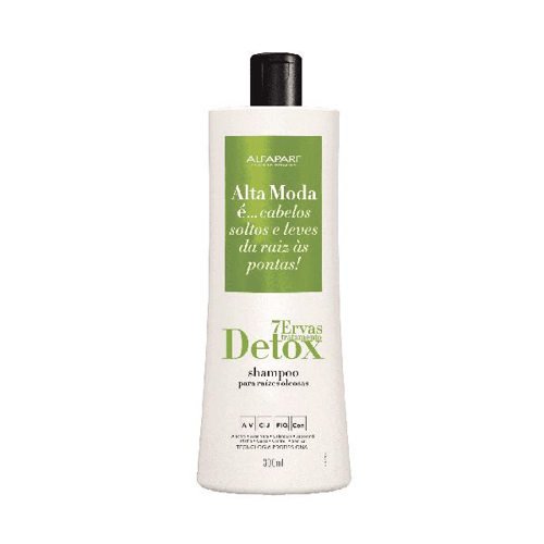 Shampoo Alta Moda 7 Ervas Tratamento Detox 300Ml