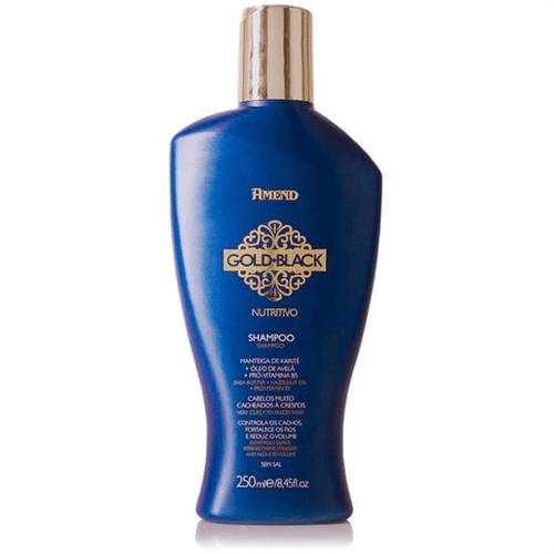 Shampoo Amend - Nutritivo Gold Black 300Ml