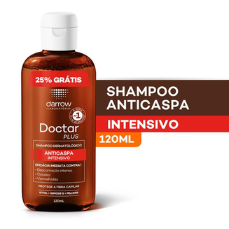 Shampoo Anticaspa Doctar Plus 120Ml 25% Grátis 120Ml
