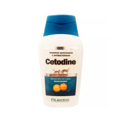Imagem do produto Shampoo Antifúngico E Antibacteriano Cetodine Para Cães E Gatos 240Ml