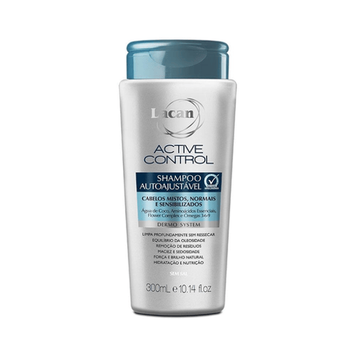 Shampoo Auto Ajustável Active Control Lacan 300Ml