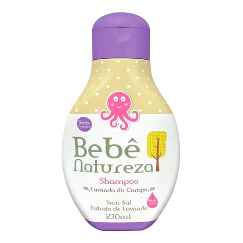 Imagem do produto Shampoo Bebê Natureza Lavanda Do Campo 230Ml