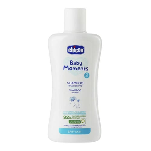 Imagem do produto Shampoo Chicco Baby Moments Sem Lagrimas 200Ml