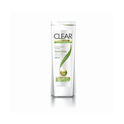 Shampoo Clear Anticaspa Fusão Herbal Cuidado Total 400Ml