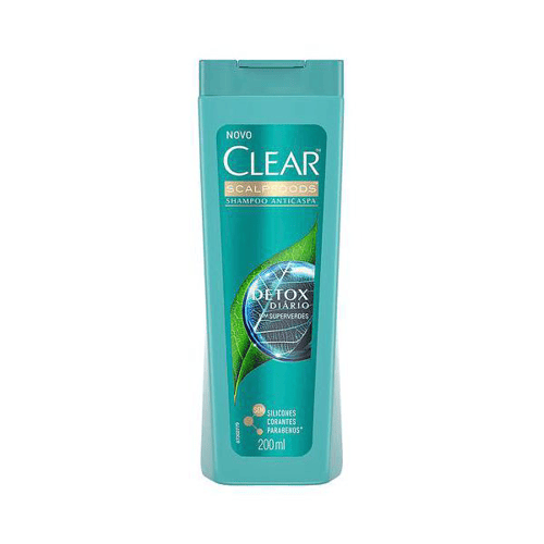 Shampoo Clear Detox Diãrio 200Ml