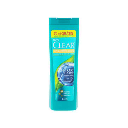 Shampoo Clear Detox Diário 400Ml