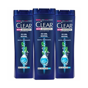 Shampoo Clear Ice Cool Mentl400ml