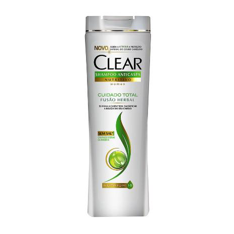 Shampoo - Clear Women Fusao Herbal 200Ml Cuidado Total