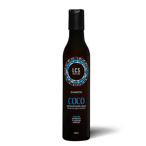 Imagem do produto Shampoo Coco Lcs Para Tratamento De Cabelos Ressecados 240Ml Laces