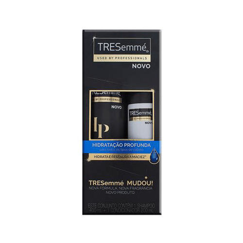 Imagem do produto Shampoo + Condicionador Tresemmé Hidratação Profunda 400Ml+200Ml