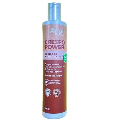 Imagem do produto Shampoo Crespo Power Hidratação Intensa Apse 300Ml Apse Cosmétics