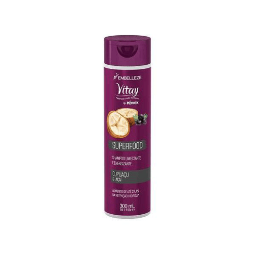 Imagem do produto Shampoo Cupuaçu E Açaí Vitay 300Ml Embelleze