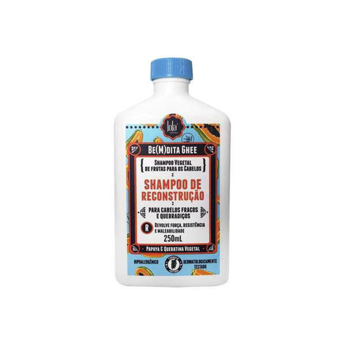 Imagem do produto Shampoo De Reconstrução Bemdita Ghee Lola Cosmetics 250Ml