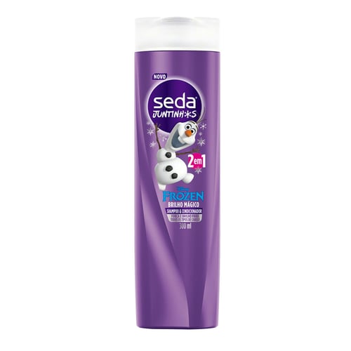 Imagem do produto Shampoo E Condicionador 2 Em 1 Seda Juntinhos Frozen Brilho Mágico Com 300Ml