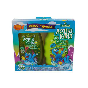 Shampoo E Condicionador Infantil Acqua Kids Erva Doce Ho