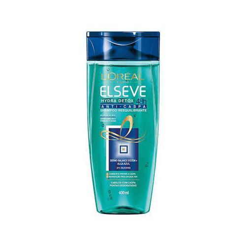 Shampoo Elseve Hydra Detox Anticaspa 400Ml