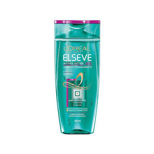 Shampoo Elseve Hydra Detox Requilibre 400Ml