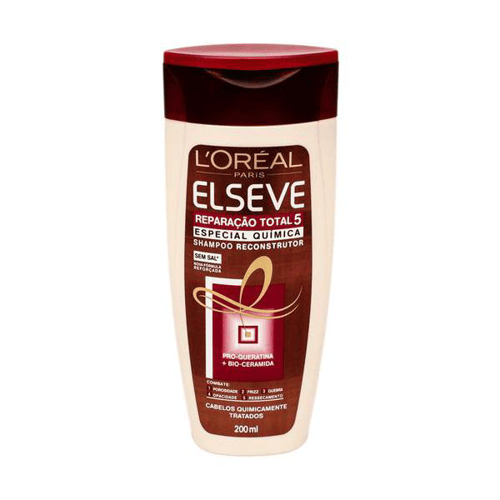 Imagem do produto Shampoo - Elséve Reparação Total 5 Especial Química 200Ml