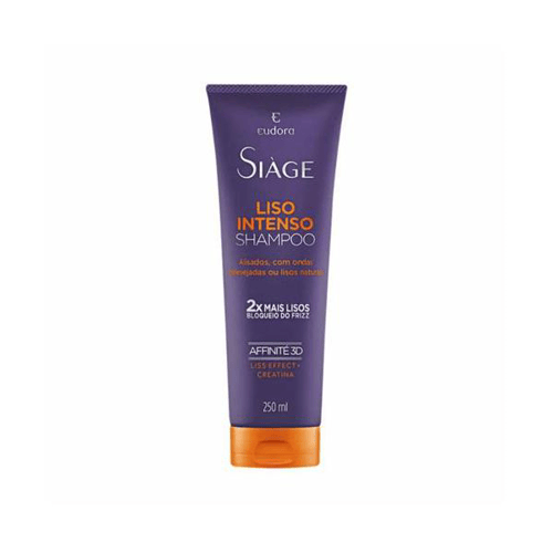 Imagem do produto Shampoo Eudora Siage Liso Intenso 250Ml
