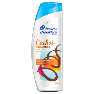 Imagem do produto Shampoo Head & Shoulders Cachos Hidratados Com 400Ml