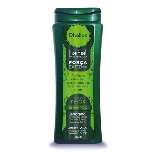 Imagem do produto Shampoo Herbal Fortalecedora Dhalias 250Ml