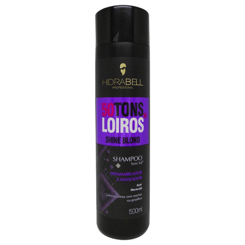 Shampoo Hidrabell 50 Tons De Loiro 500 Ml.
