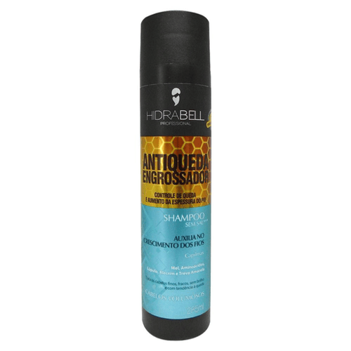 Shampoo Hidrabell Antiqueda Engrossador Plus 285Ml.