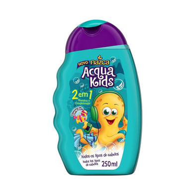 Imagem do produto Shampoo Infantil Acqua Kids 2 Em 1 Tutti Frutti Para Todos Os Tipos De Cabelo Com 250Ml