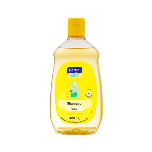 Shampoo Infantil Baruel Baby Suave 400Ml