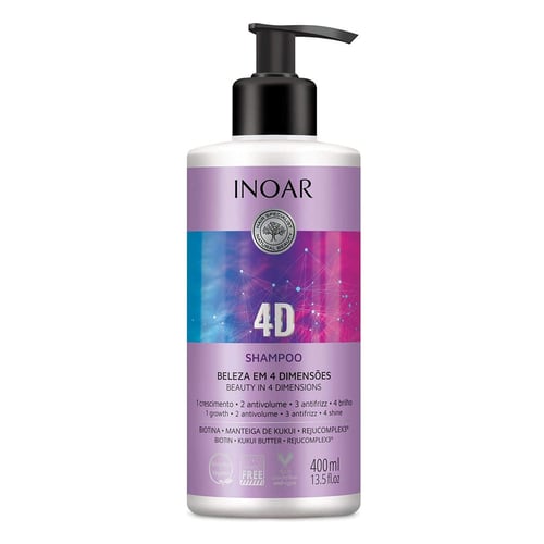 Imagem do produto Shampoo Inoar 4D 400Ml